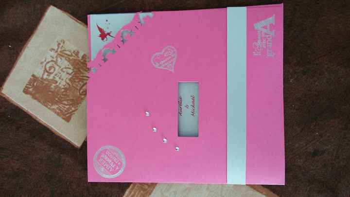 Faire part fait maison  - 1