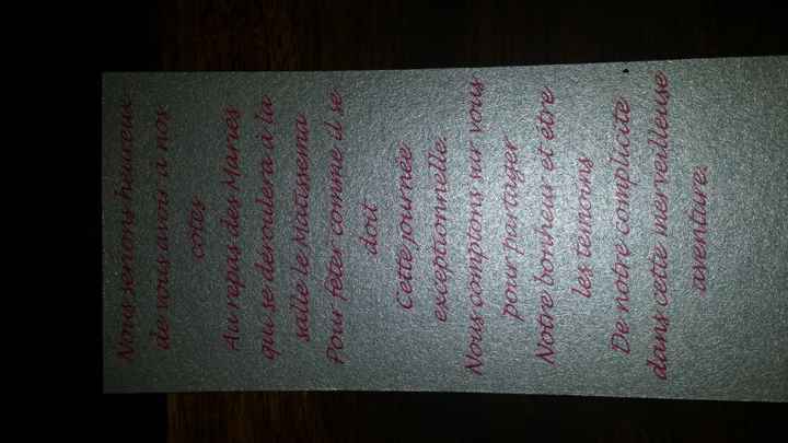 Faire part fait maison  - 4