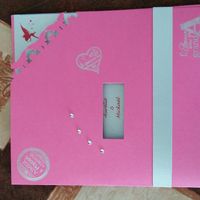 Faire part fait maison  - 1