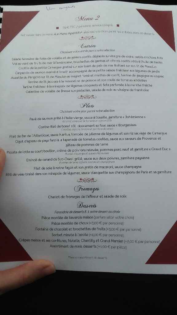 Salle et traiteur ? - 2