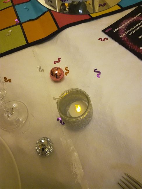 Table disco quelques détails