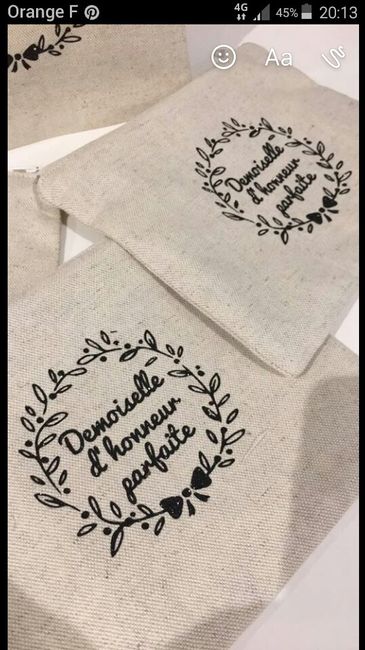  Cadeau demoiselle honneur / maman - 2