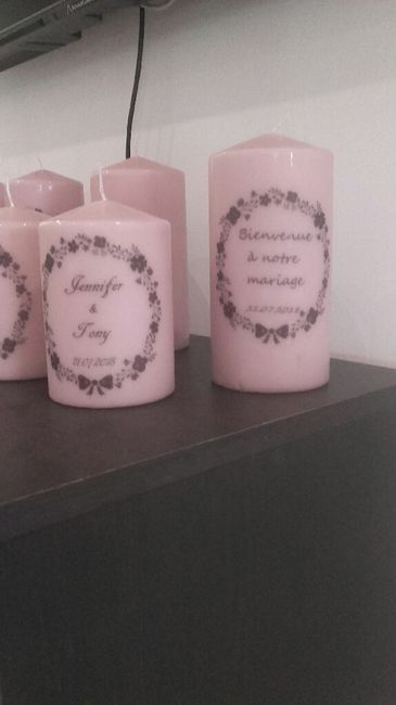  diy bougie/ déco eglise. - 2