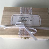 Boîte à alliances diy - 2