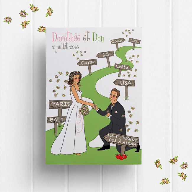 Mariage theme sport 6