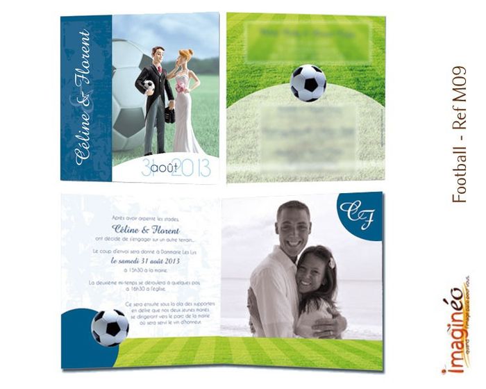 Mariage theme sport 11