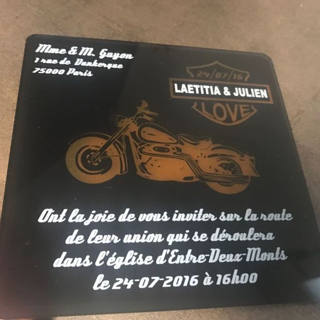 Mariage motard? 3