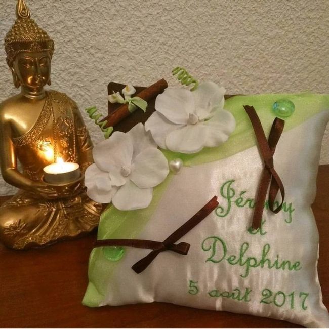 Idée théme mariage zen orchidée boudhha 3