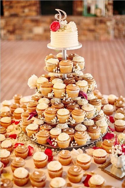 Pièce montée cupcakes 3