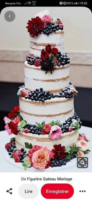 Gâteau de mariage - 1