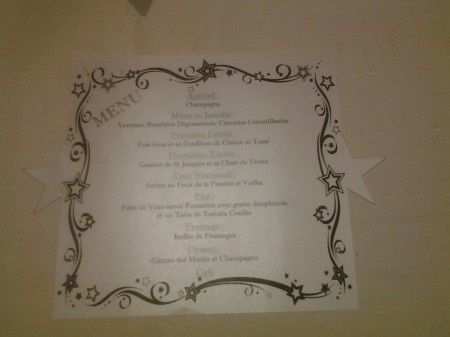 Nos menus