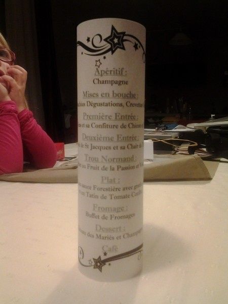 Nos menus