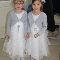 Tenue de mes petites filles d'honneur