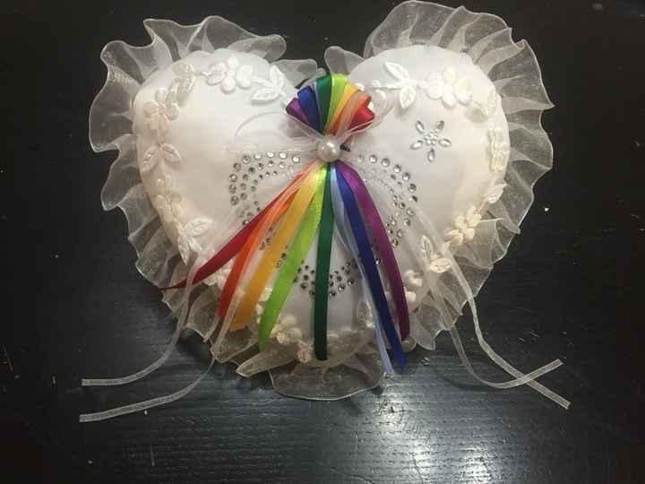 Diy - notre coussin d'alliance is done!! - 1