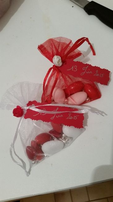 Idée sachet de dragées