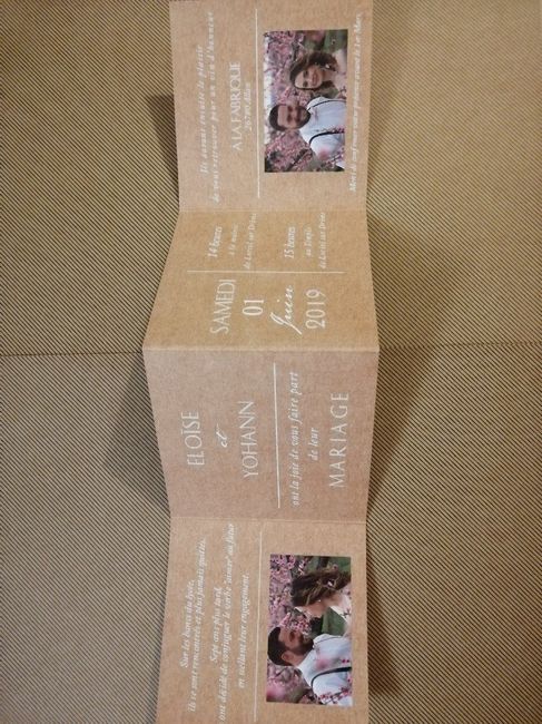 Faire part final 💌❤️ - 3