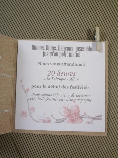 Faire part final 💌❤️ - 5