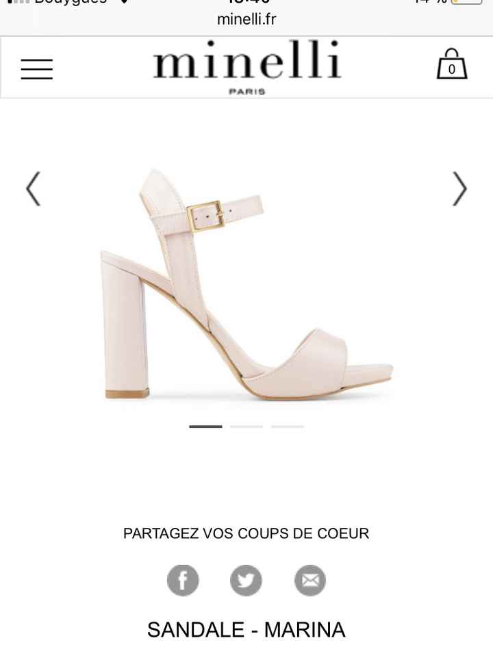 Chaussures de mariée : blanche ou colorée ? - 1