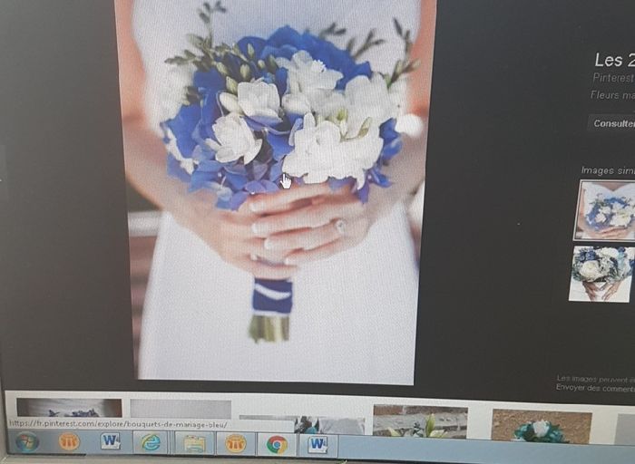 Le bouquet de mariée une vrais corvées.... - 1
