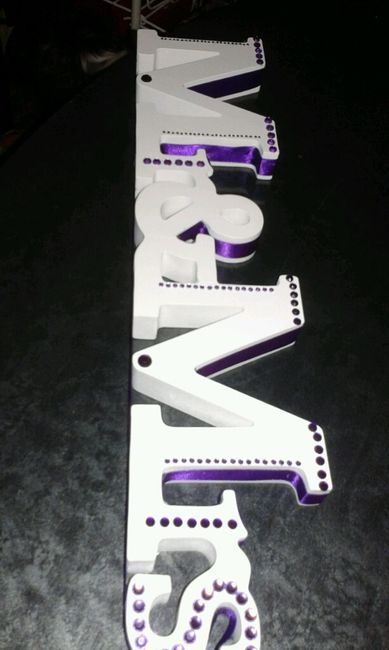 La customisation de mon mr&mrs - 3