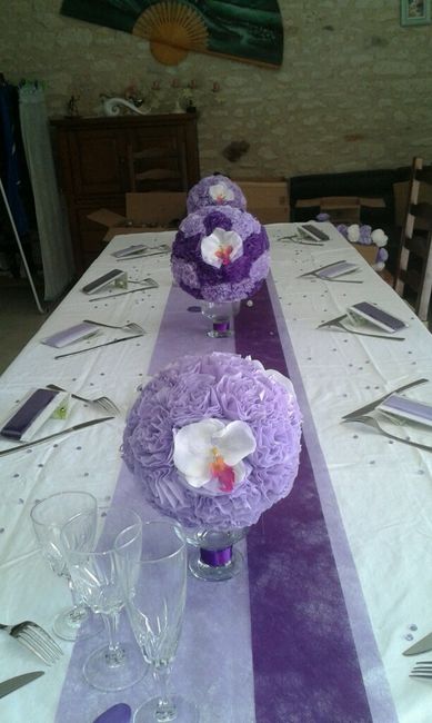 Mariage en parme et blanc : retrouvons-nous :) - 6