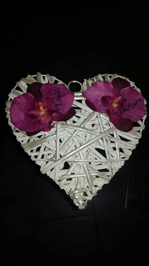 Porte alliance et urne fait par soit - 1