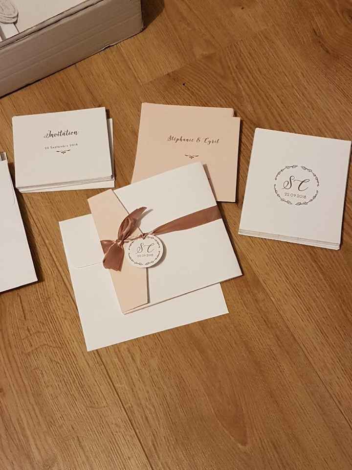 Faire part prets pour la distribution - 1