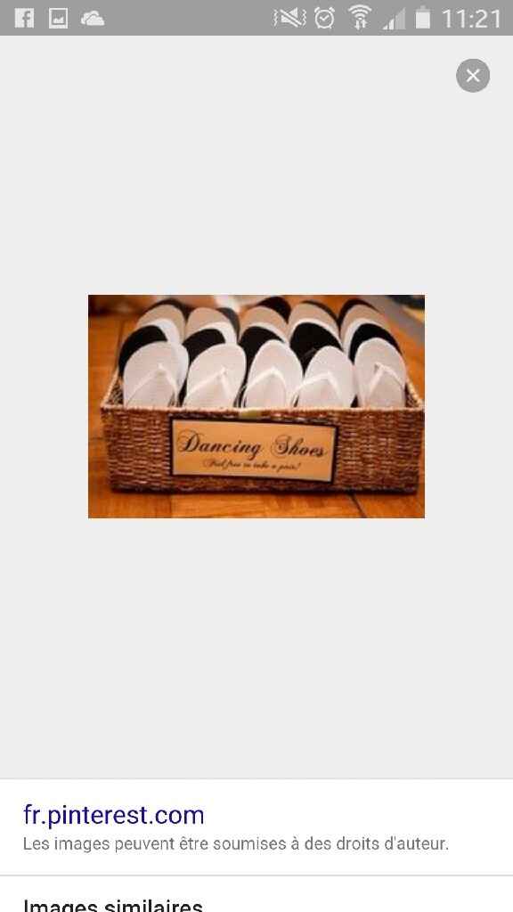 Qu'allez-vous mettre comme chaussures de rechange ? - 1