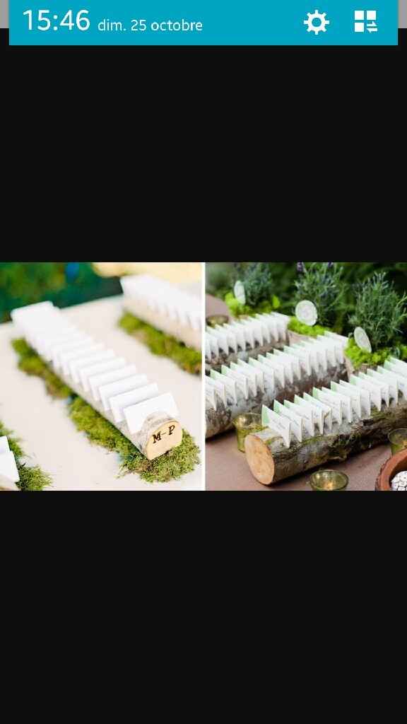 Inspiration mariage thème foret - 5