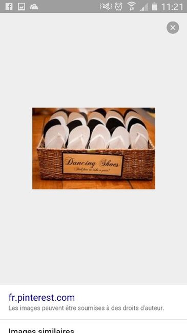 Qu'allez-vous mettre comme chaussures de rechange ? - 1