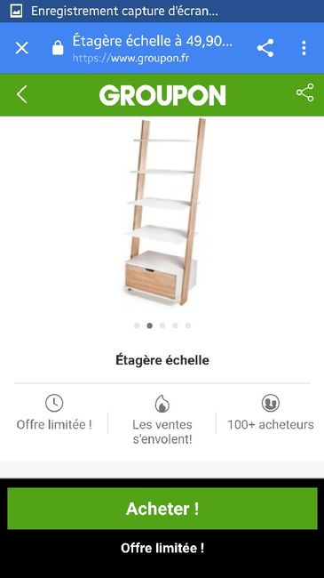 étagère/échelle bon plan - 2