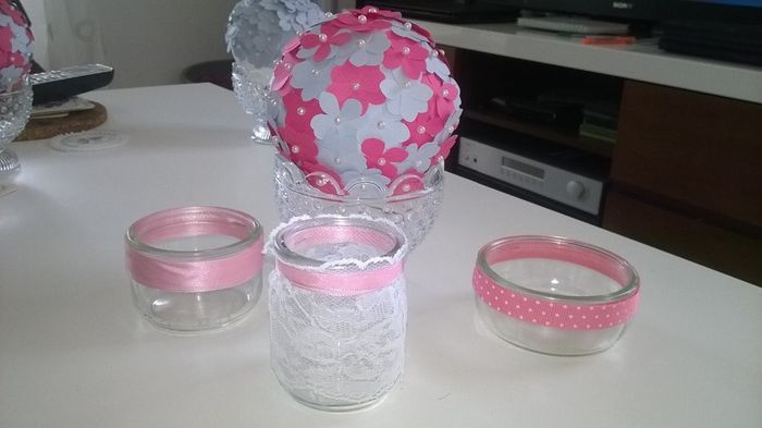 Prototypes de nos centres de table 