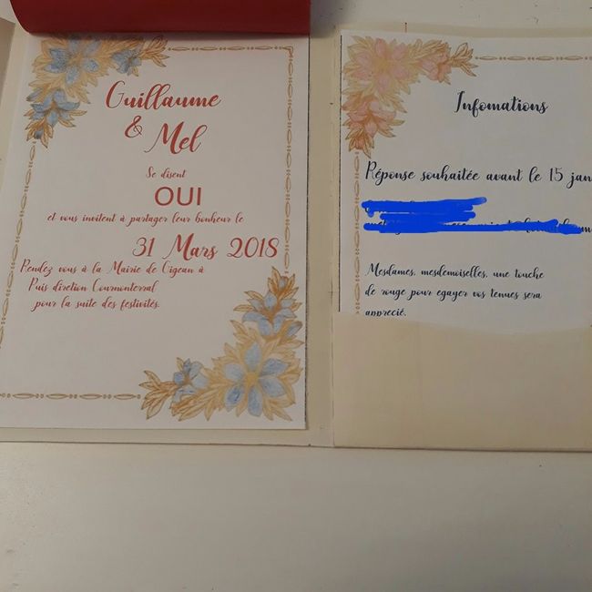 prototype faire part ouvert