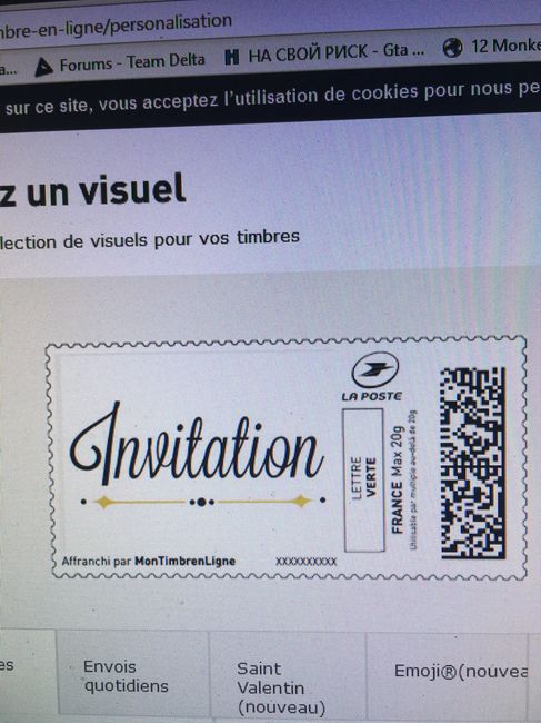  Faire parts prêts à envoyer !! - 6
