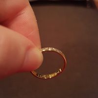 Gravure de mon alliance