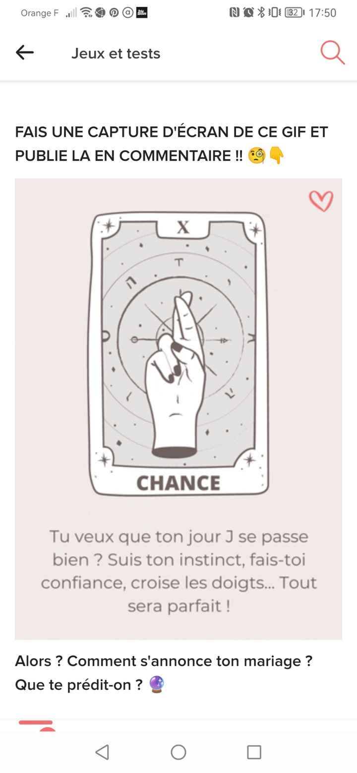 La chance te sourit 🔮😃 - 1