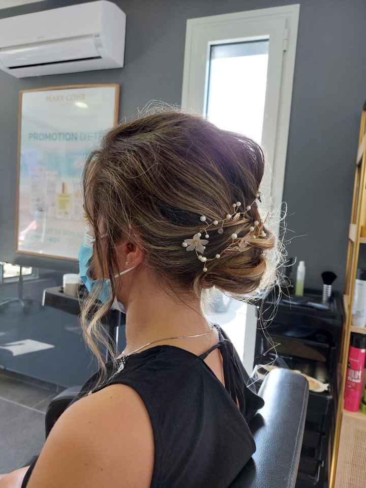 Essai coiffure mariage J-10 - 1