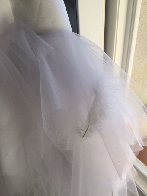 Détails de ma robe, apres une nuit difficile - 2
