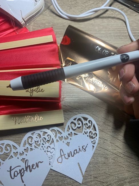 diy marques place invités & cadeaux personnalisés 🤩 3