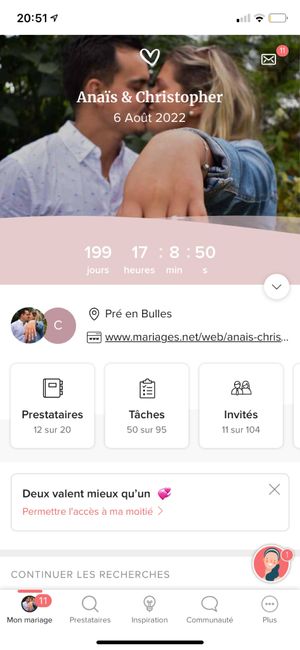 Nous nous marions le 6 Août 2022 - Marne 1