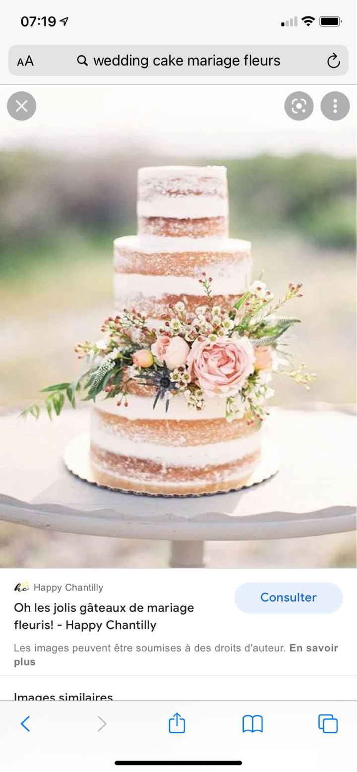 Les gâteaux de mariage traditionnels - 1