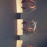 Porte nom sur les tables - 1