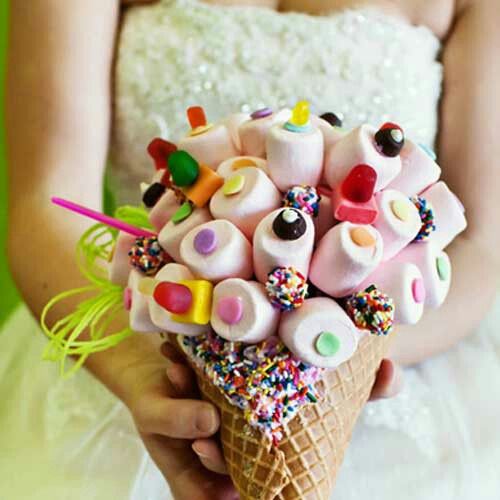 Craquez pour un bouquet en bonbons - 1
