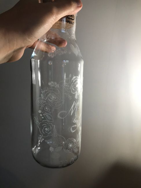 Carafe gravée...🥃 - 2