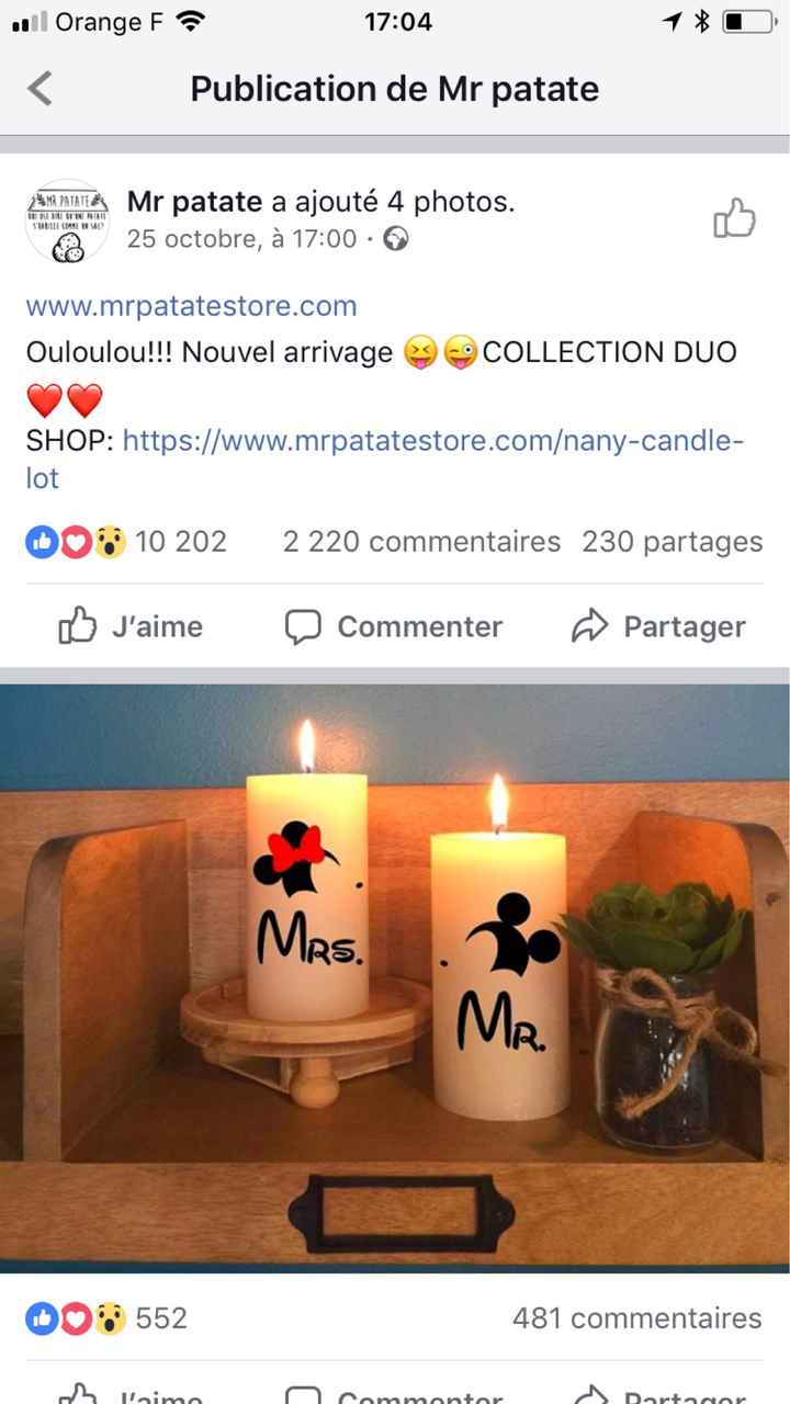  Bougies Disney et autres - 1