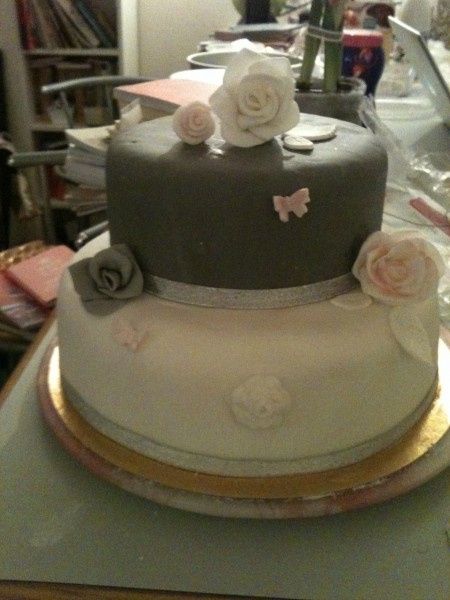 Gâteau décoré 3ème essai