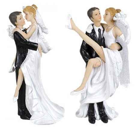 Figurines de mariés
