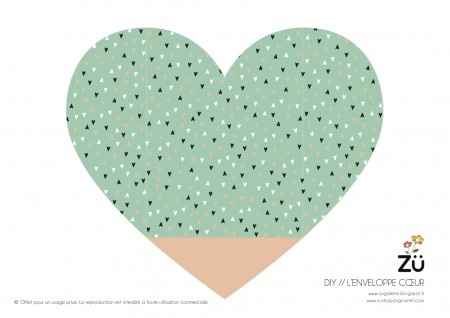 Enveloppe coeur