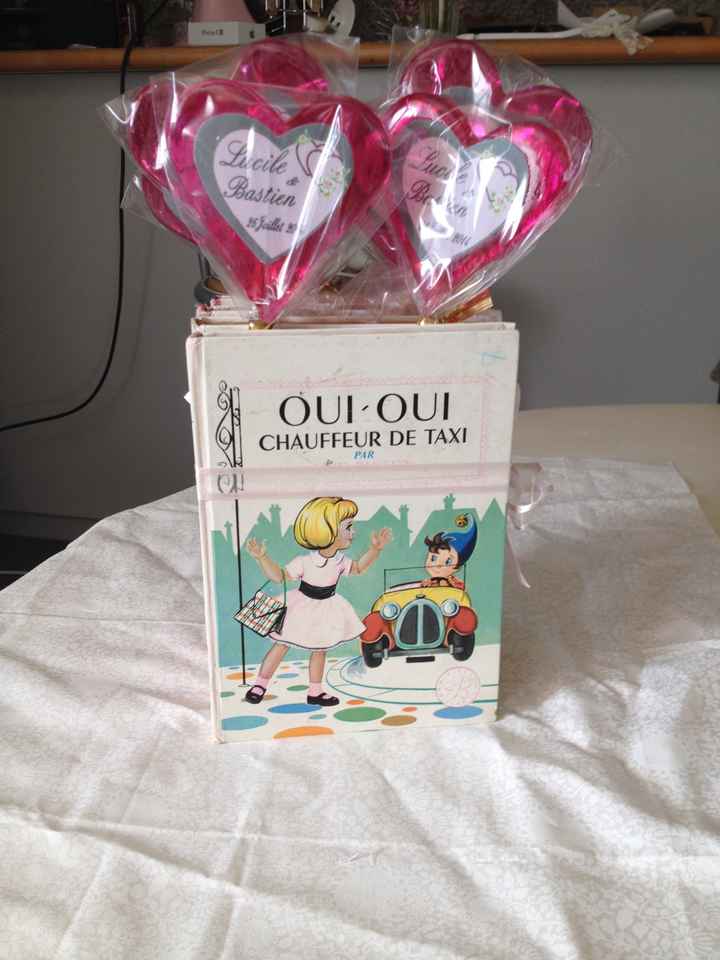 Porte sucettes table enfants