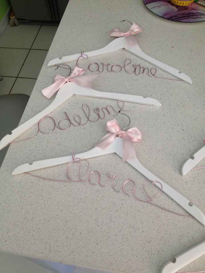 Cintres personnalisés DIY